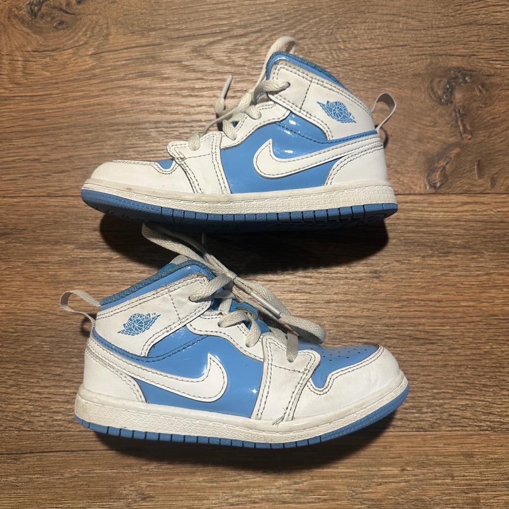 Jordan Legend Blue Jordan 1 Mid TD Kids 10C FZ3931-114